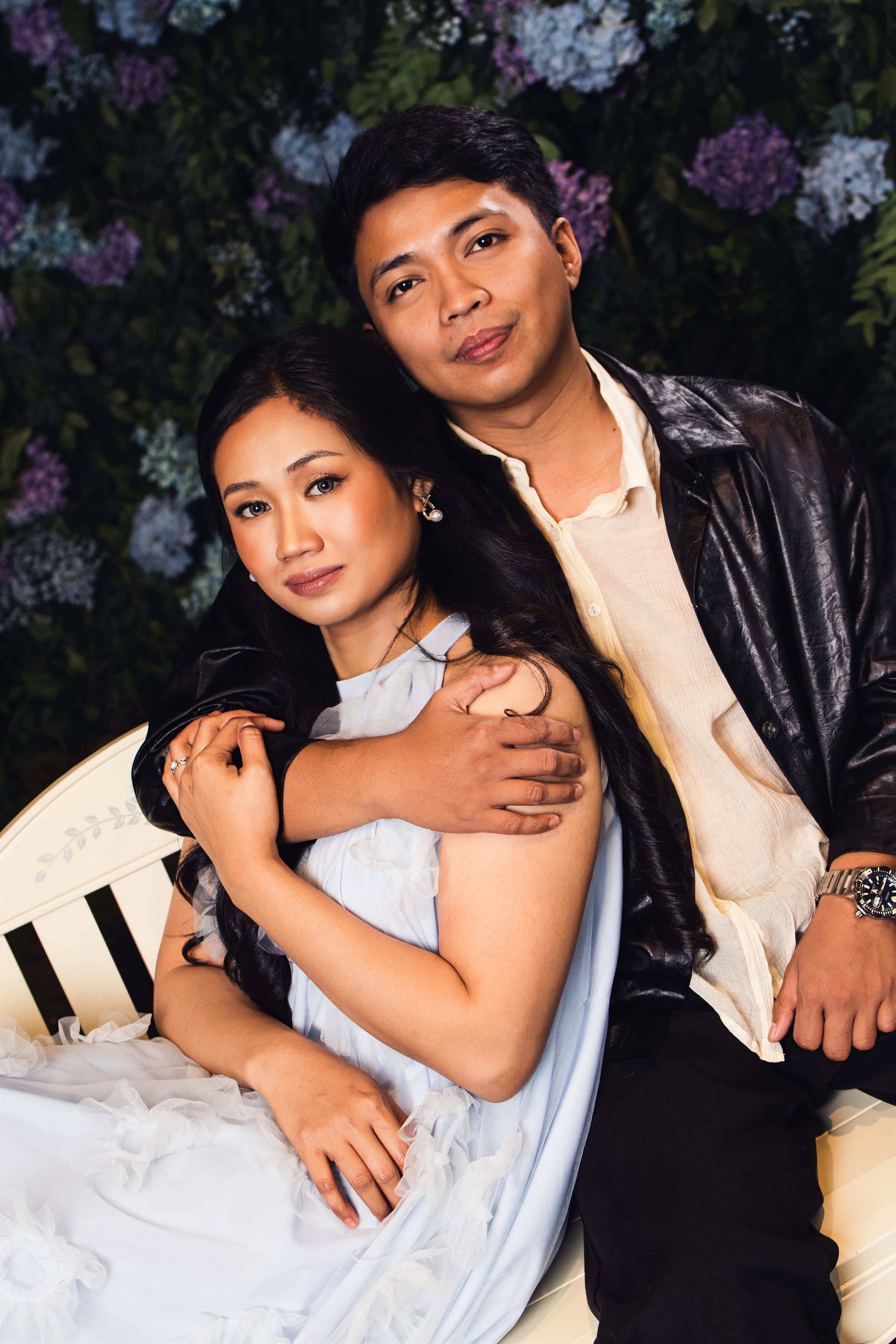 Samuel and Patricia engagement portrait 3